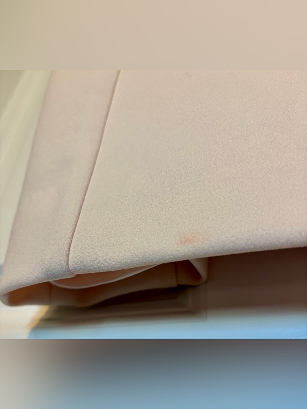 Calvin Klein Pastel Pink Sleeveless Dress with Neck Tie - Picture 8 of 9